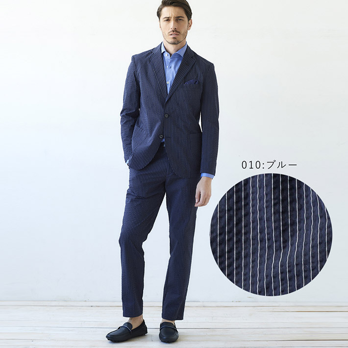 メンズ ジャケット Mサイズ ネイビー マイクロチェック柄 クールマックス まとめ買い特価 メンズ ジャケット Mサイズ ネイビー マイクロチェック柄 クールマックス まとめ買い特価