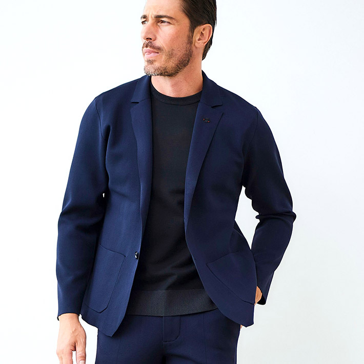 G-ZERO ミラノリブ14Gニットジャージジャケット 450218 G-STAGE ジー