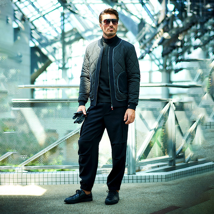 中綿ダイヤキルティングブルゾン 450405 G-STAGE ジーステージ