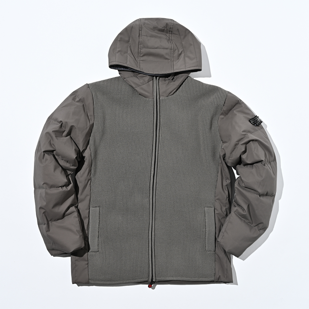 ミラノリブニットコンビダウン