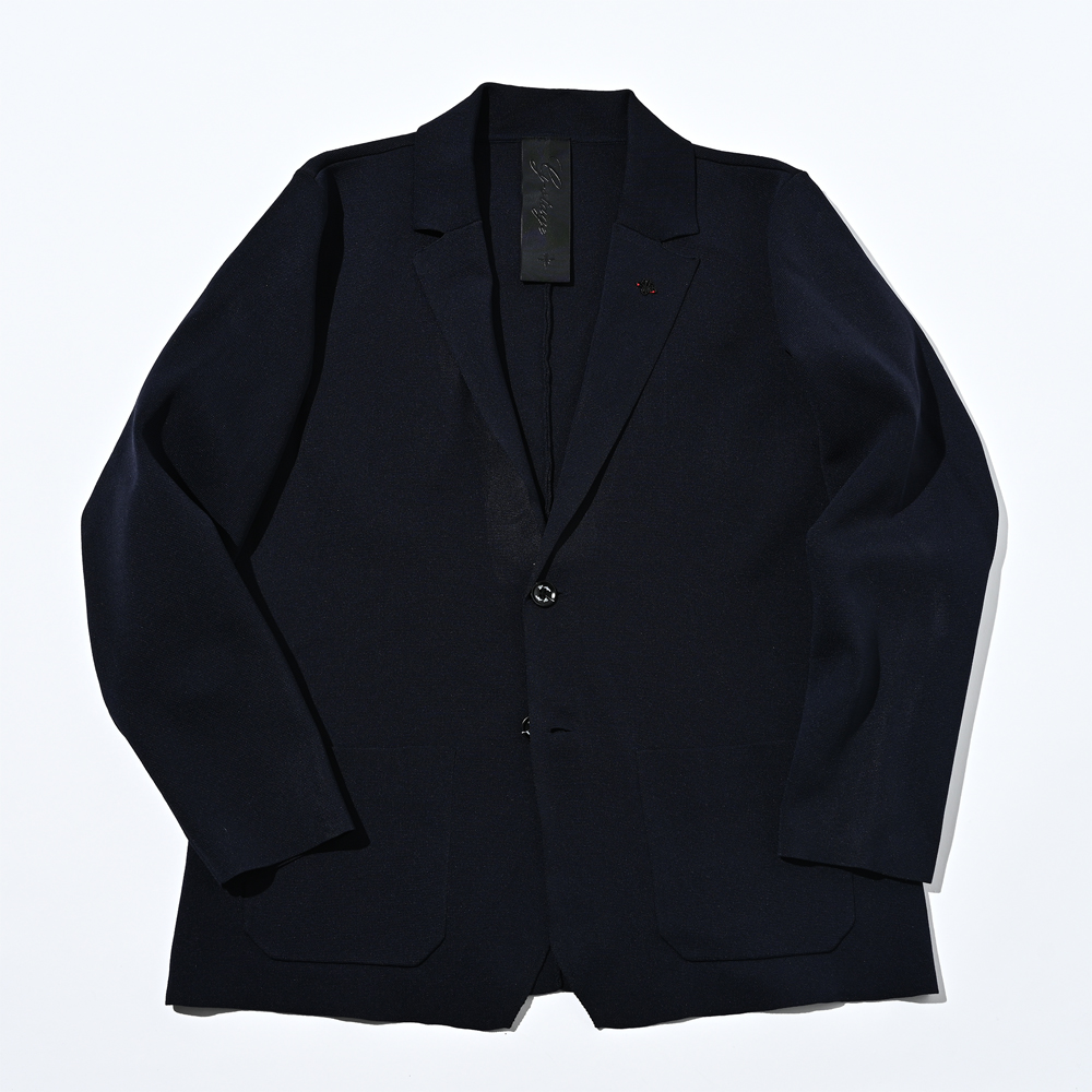 ミラノリブニットジャケット