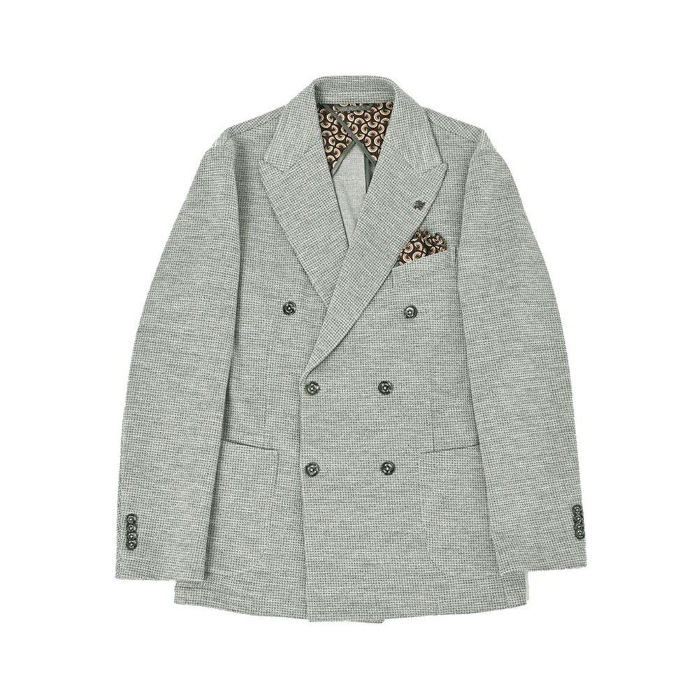 ウールジャージダブルジャケット