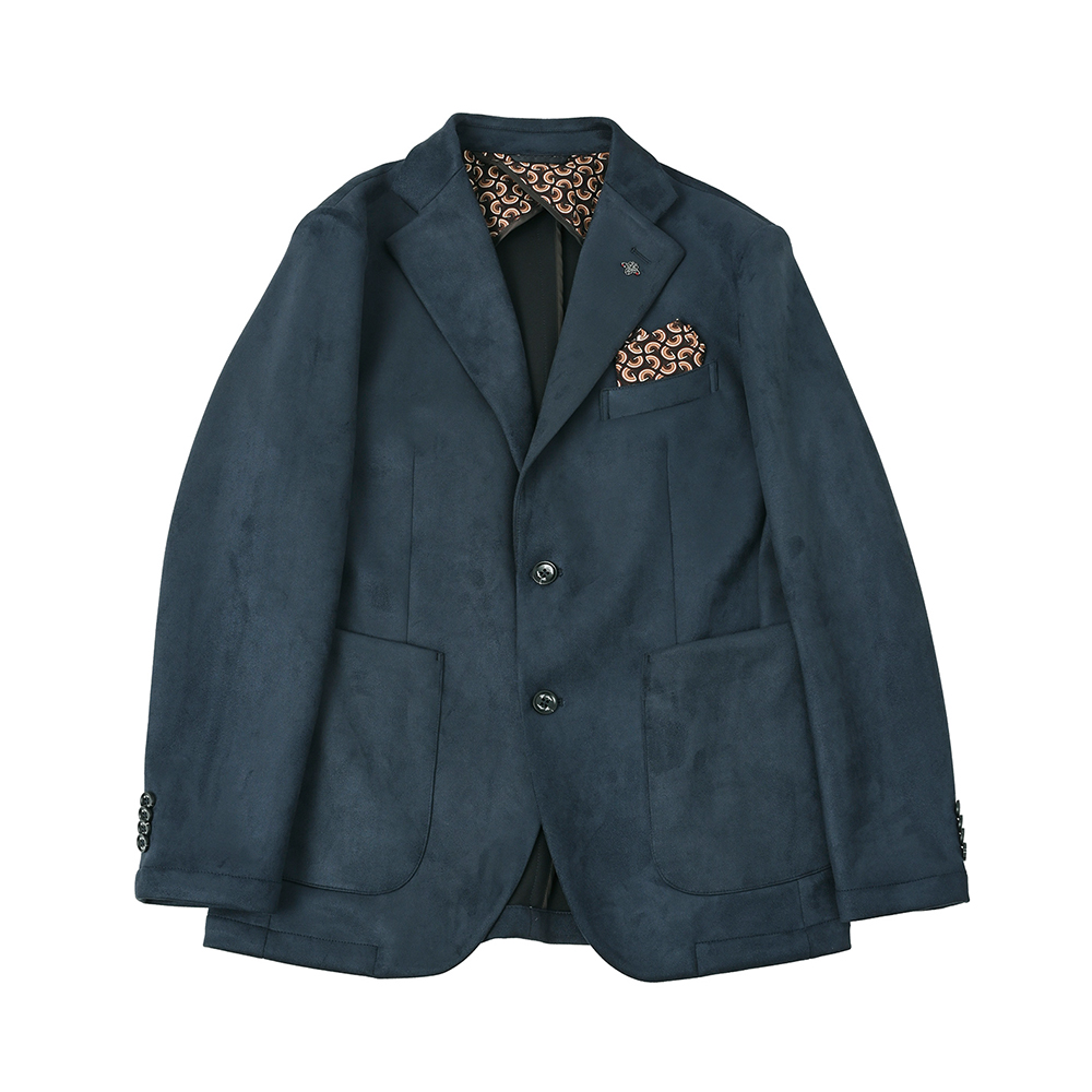 ヌバック調ジャージジャケット