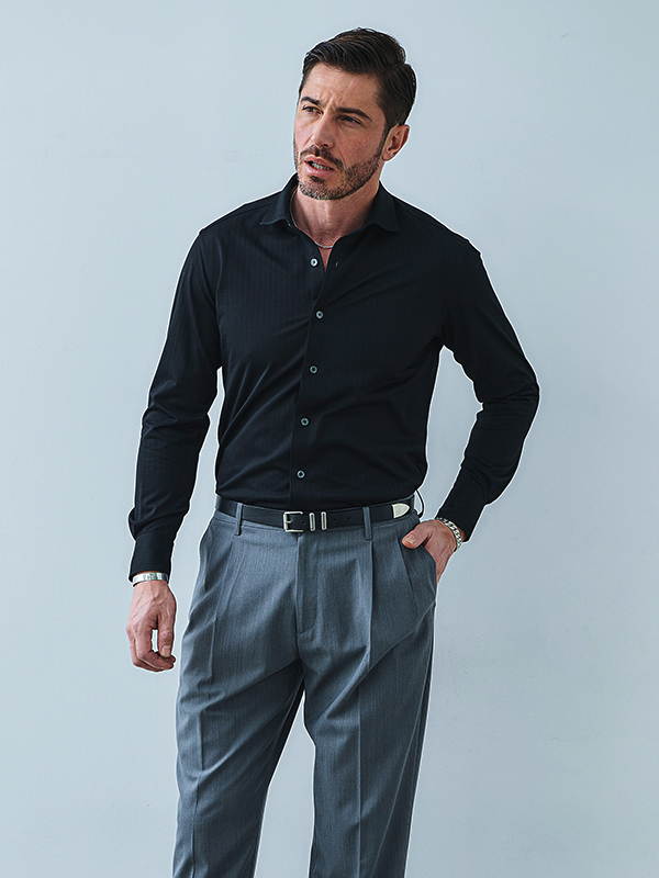 COOLMAX SHIRT BLACK